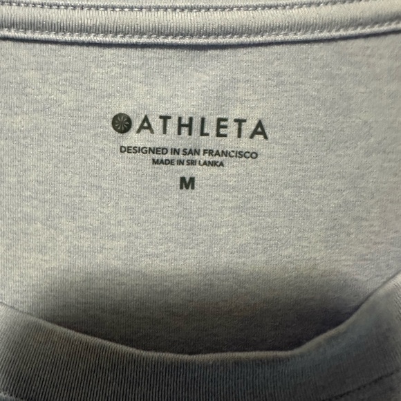 Athleta Women's Light blue Long Sleeve Tee - Picture 6 of 6